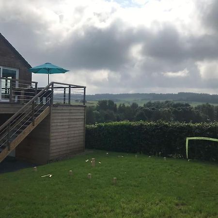 Huis Met Zonneterras, Tuin En Panoramisch Uitzicht Wellin Exterior foto